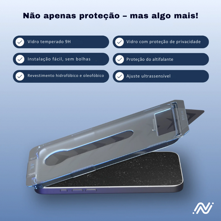Arctiqo™ Vidro Protetor 3 em 1