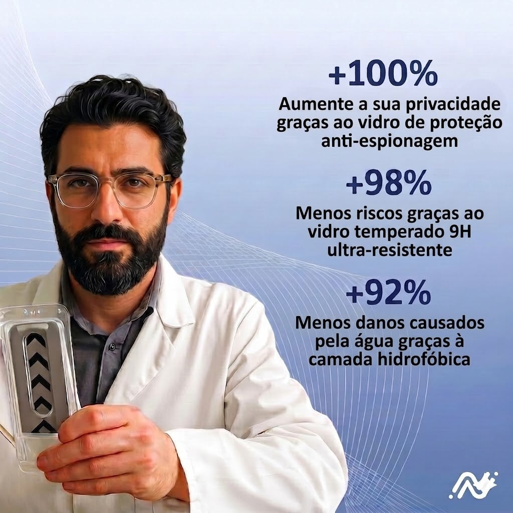 Protetor de ecrã Arctiqo™ 3 em 1