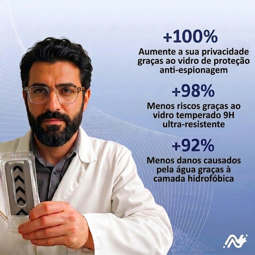 Protetor de ecrã Arctiqo™ 3 em 1