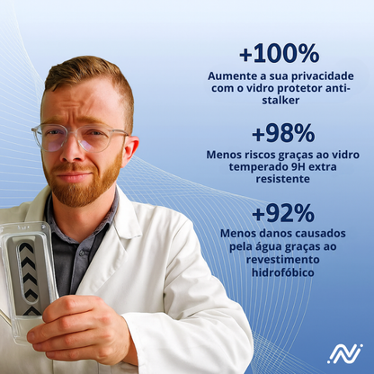 Arctiqo™ Vidro Protetor 3 em 1