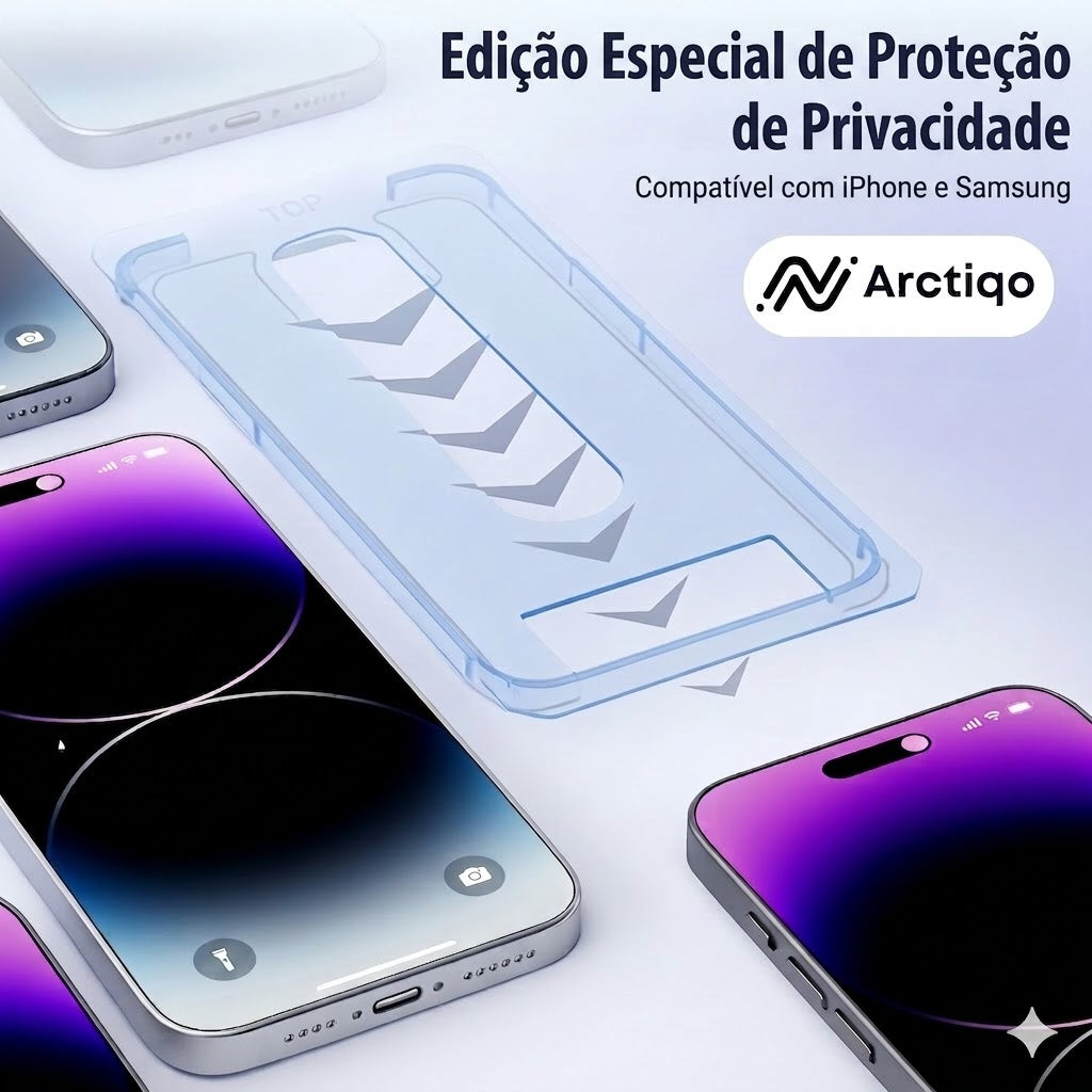 Protetor de ecrã Arctiqo™ 3 em 1